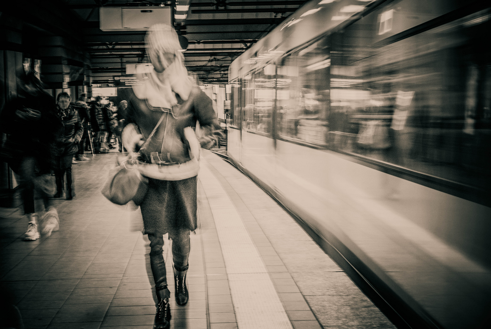 Rush Hour Foto & Bild | streetfotografie mit menschen, bus & nahverkehr ...