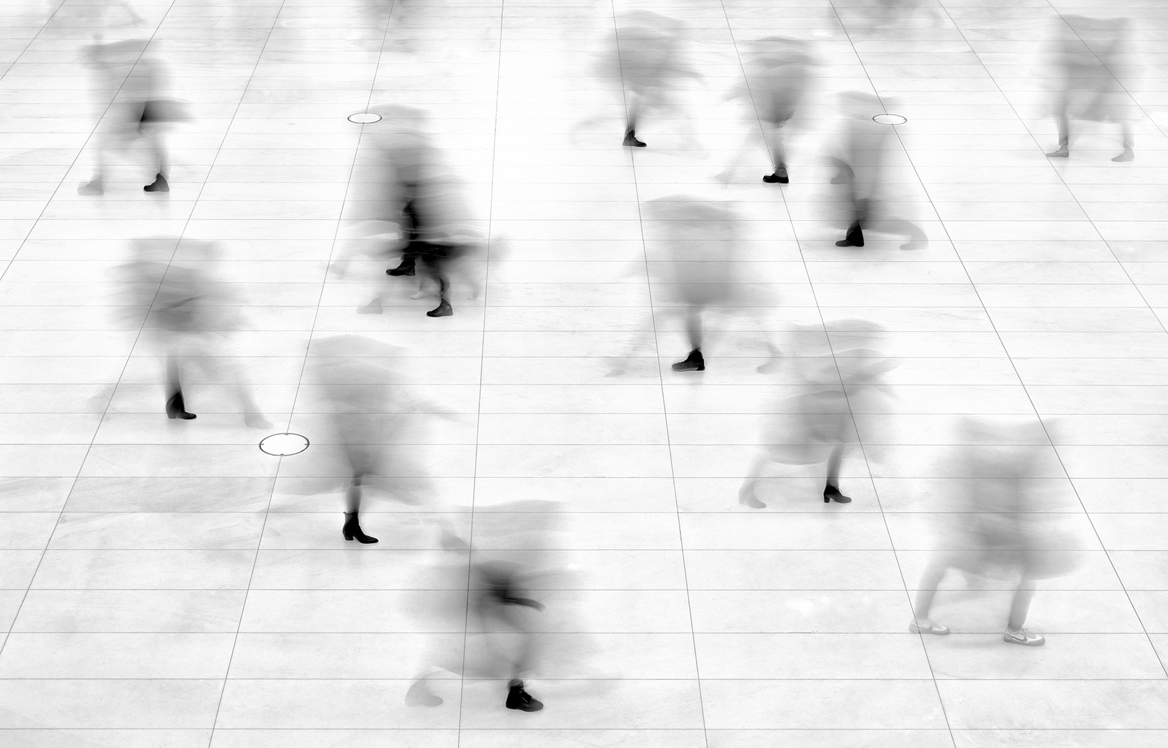 Rush Hour Foto & Bild | langzeitbelichtung, menschen Bilder auf ...