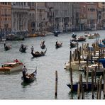 Rush-hour am Canal Grande