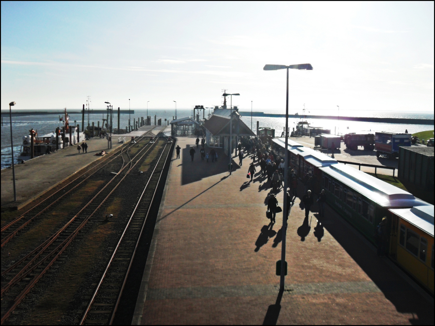 Rush-Hour am Hafen