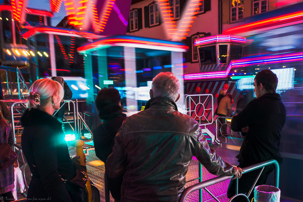 Rush Hour am Riesenrad