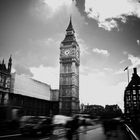 Rush Hour at Big Ben, London