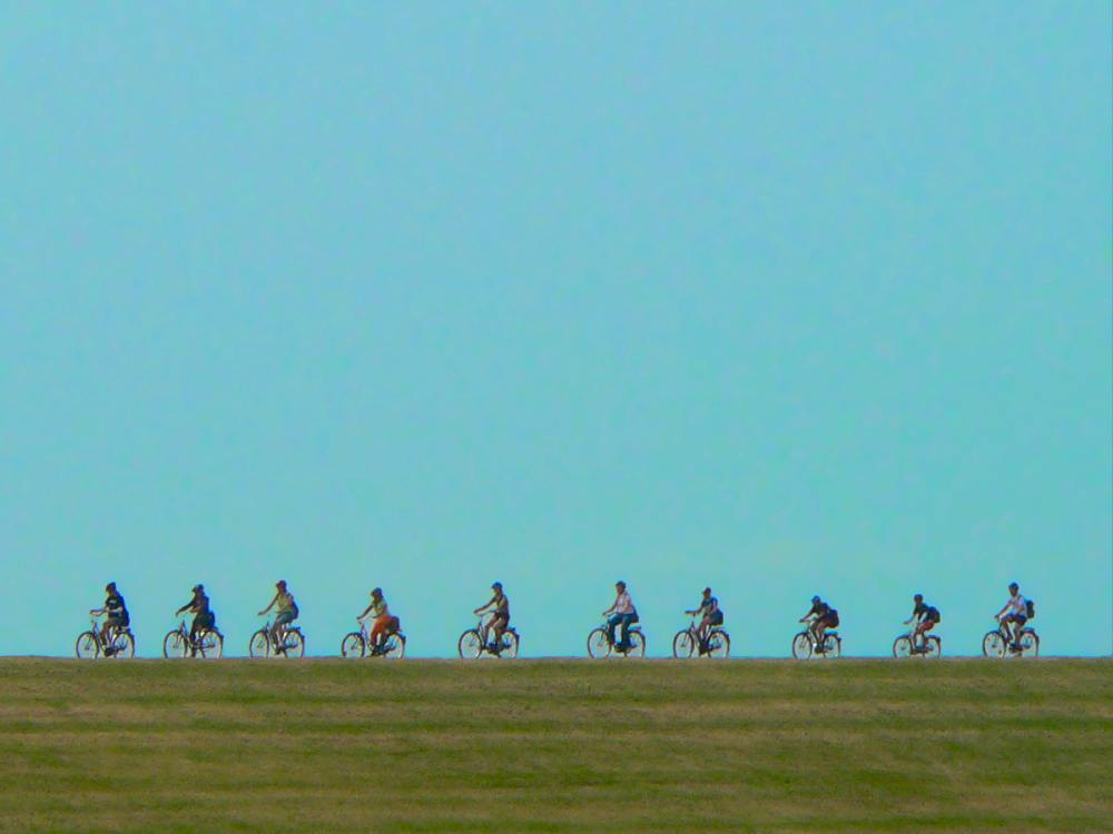 Rush Hour auf Borkum