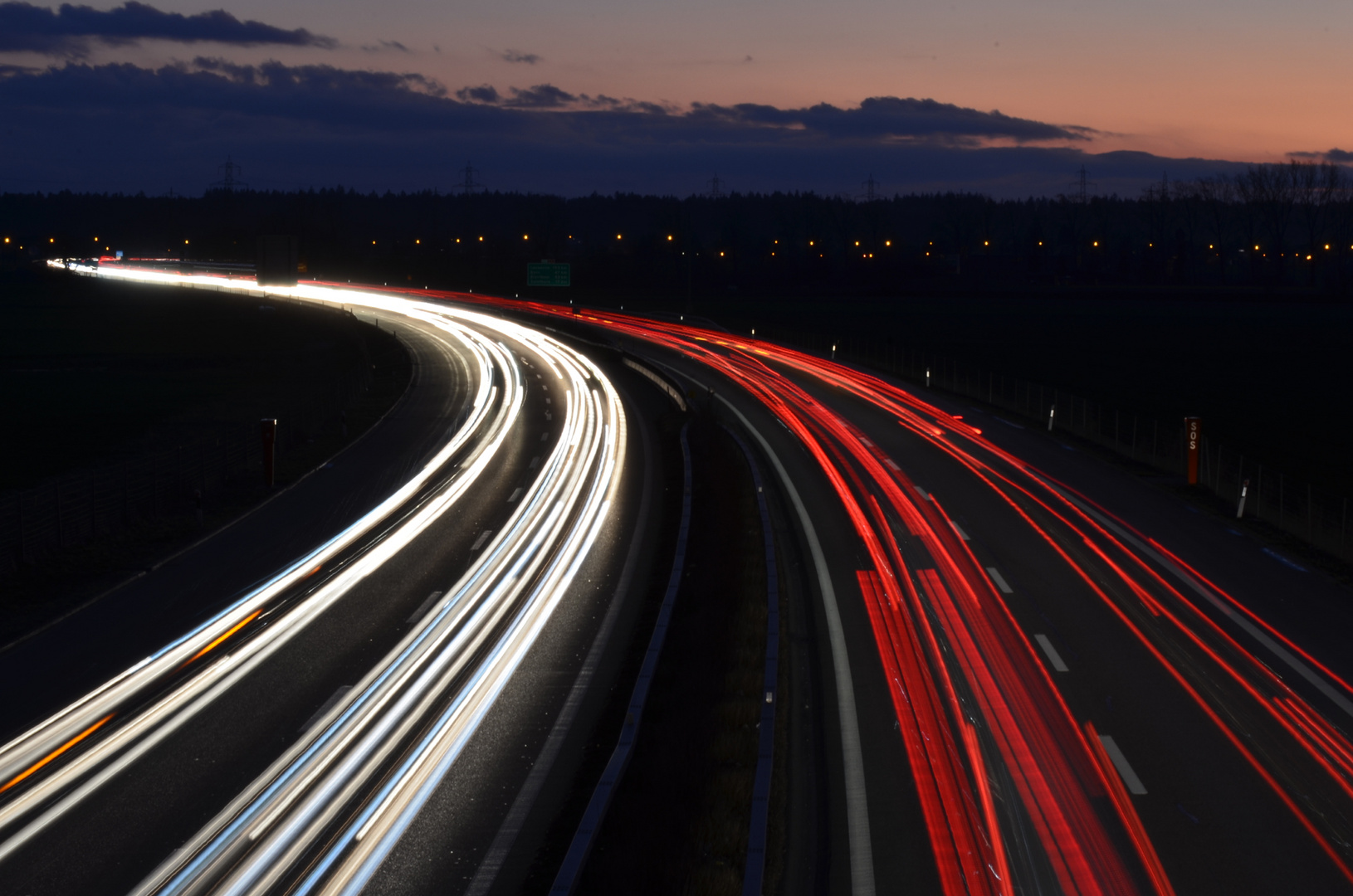 Rush Hour auf der A1 Richtung Bern