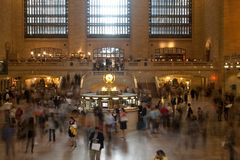 Rush hour Central Station New York