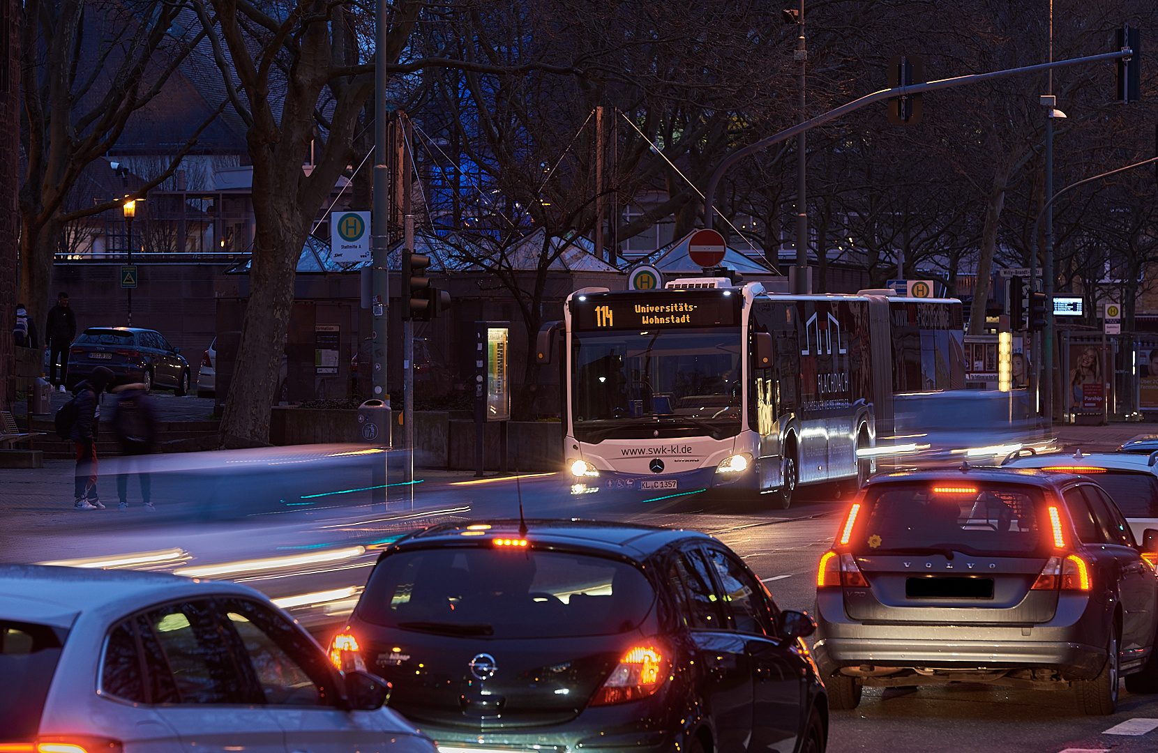  Rush Hour ( Hauptverkehrszeit) in meiner Stadt...