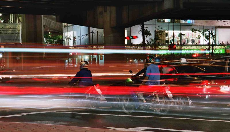 rush hour in Bankok