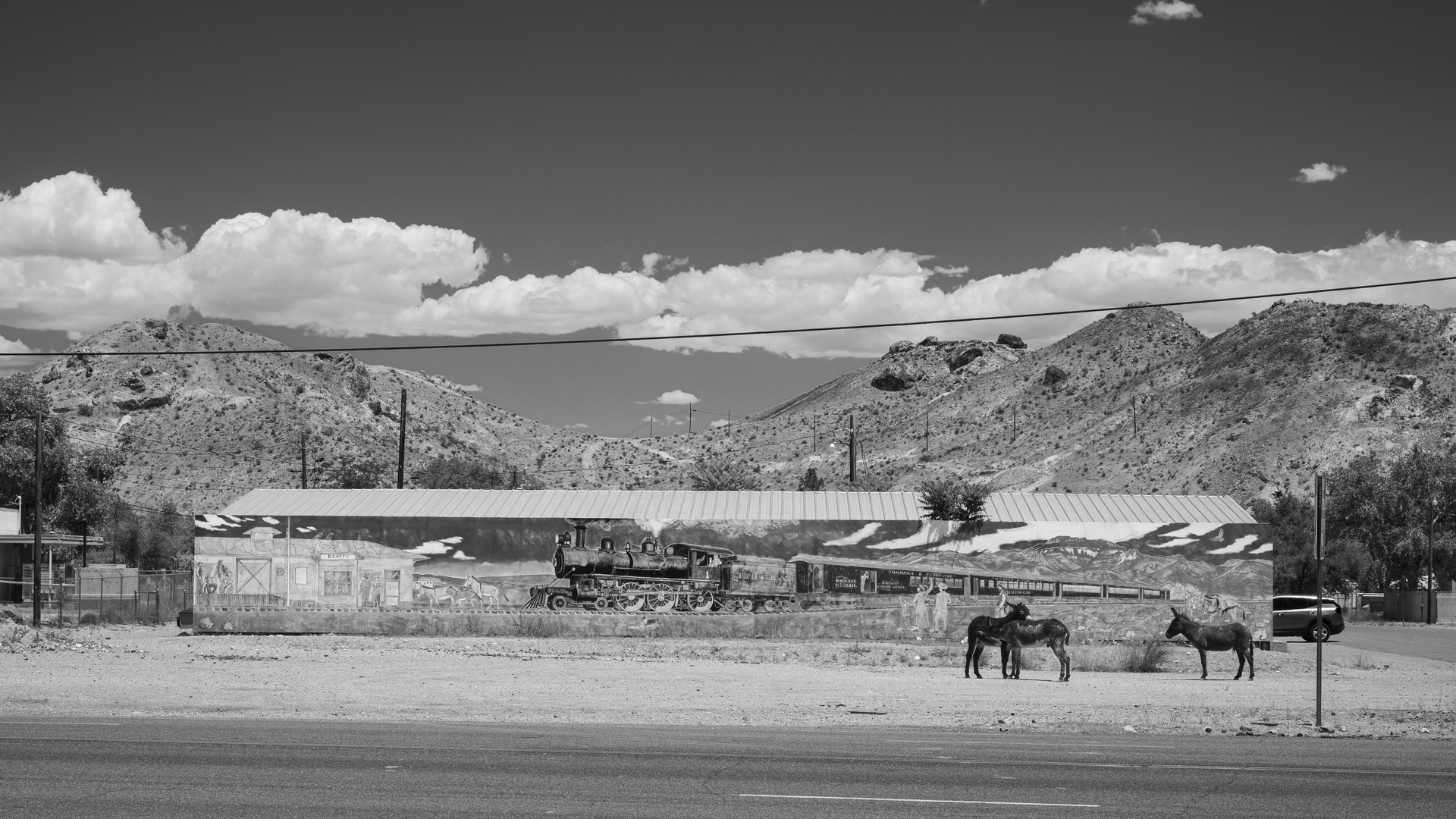 Rush Hour in Beatty-Nevada