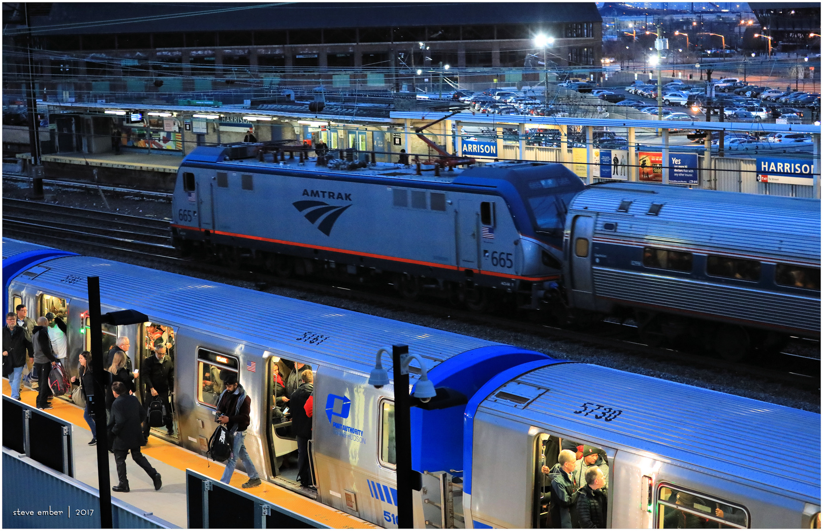 Rush Hour in Blue Hour