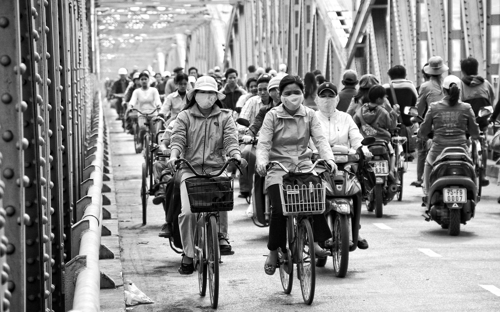 Rush hour in Hue