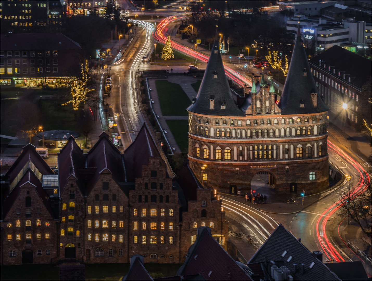 Rush hour in Lübeck 2018