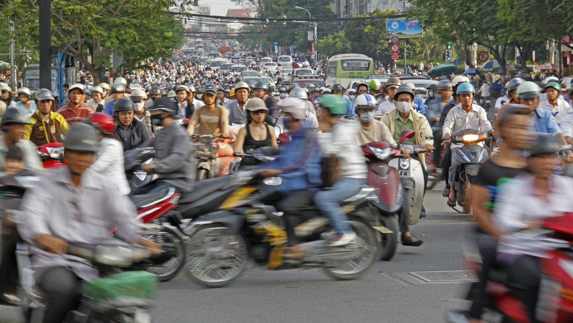 Rush-Hour in Saigon