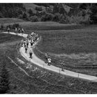 rush hour in the mountains