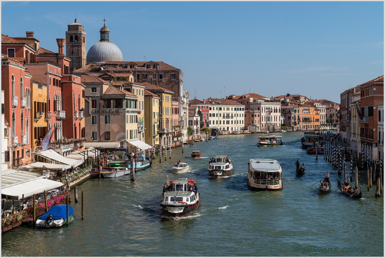 rush hour in Venedig