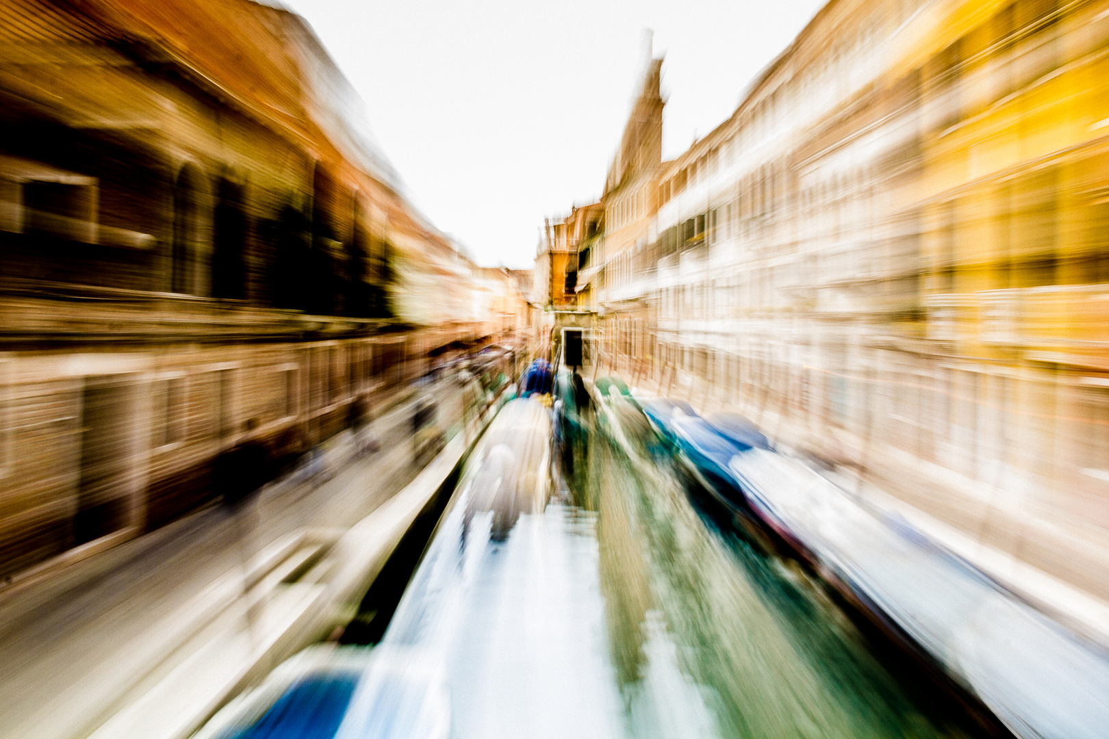 rush hour in Venedig