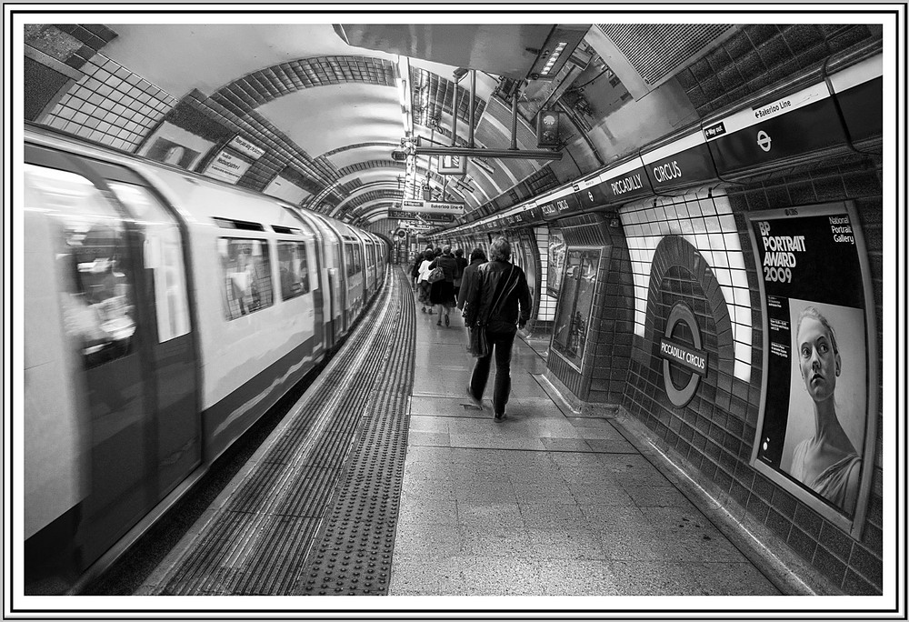 Rush Hour, London Tube