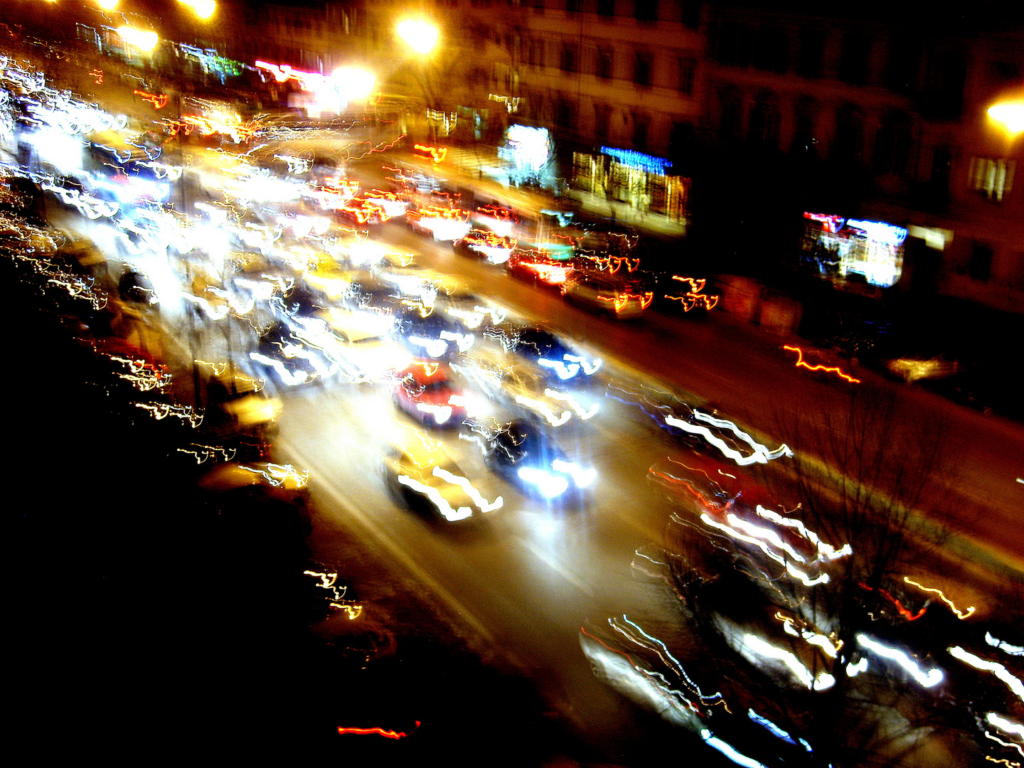 rush hour via Duca D`Aosta