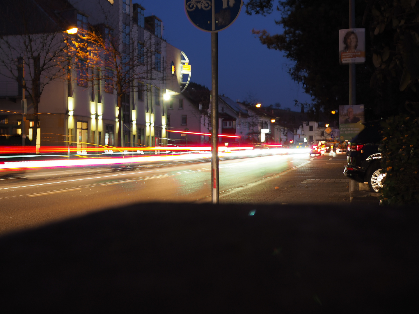 Rushhour an der Bergstraße