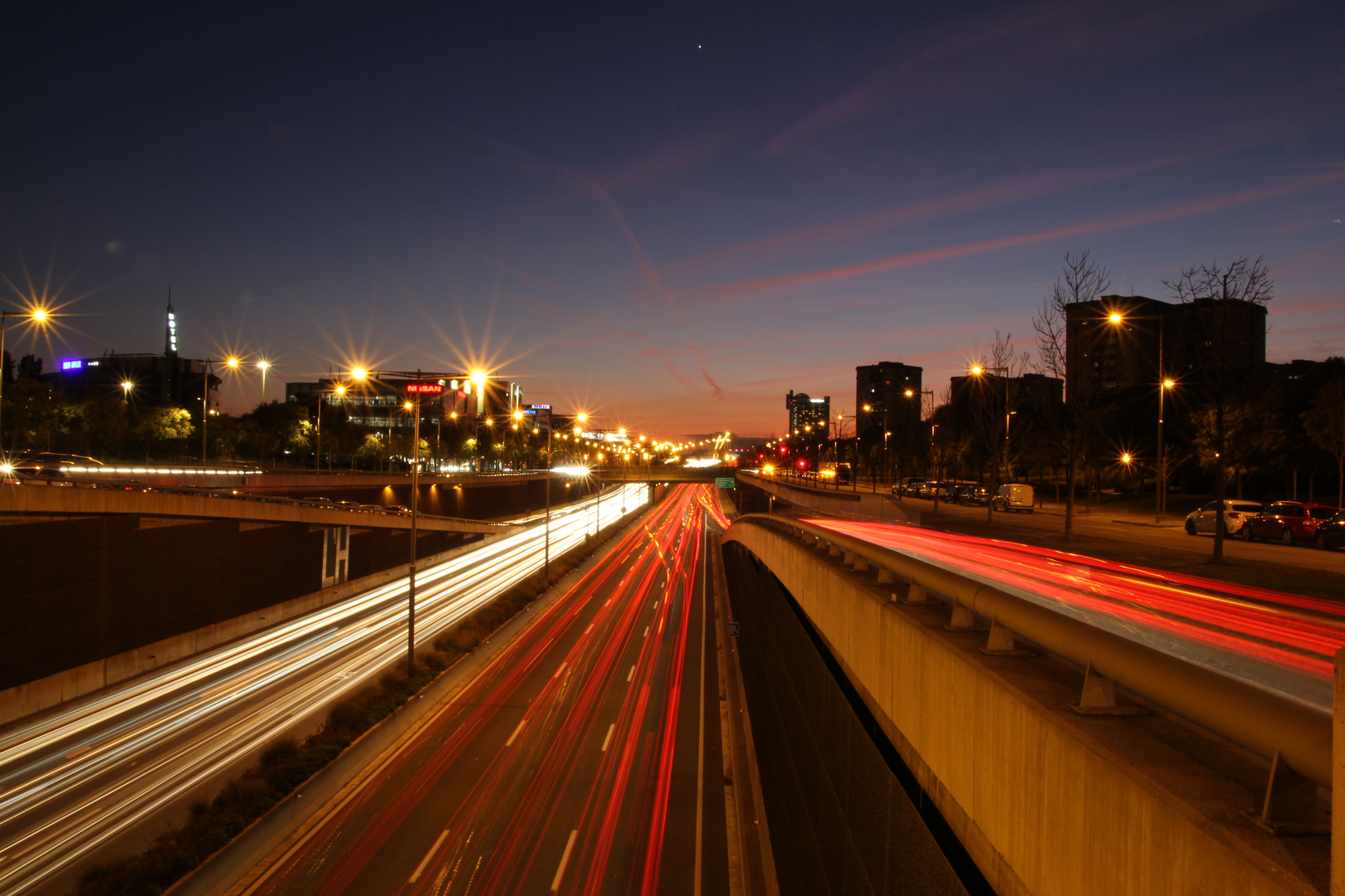 Rushhour in Barcelona