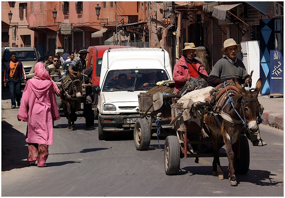 Rushhour in der Medina