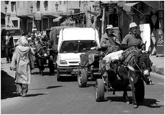 Rushhour in der Medina (SW)