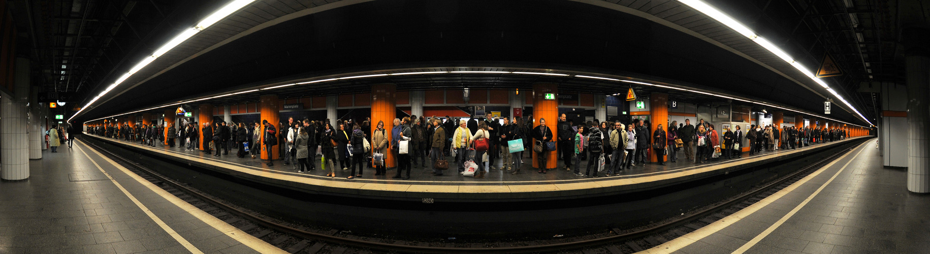 Rushhour in der S-Bahn