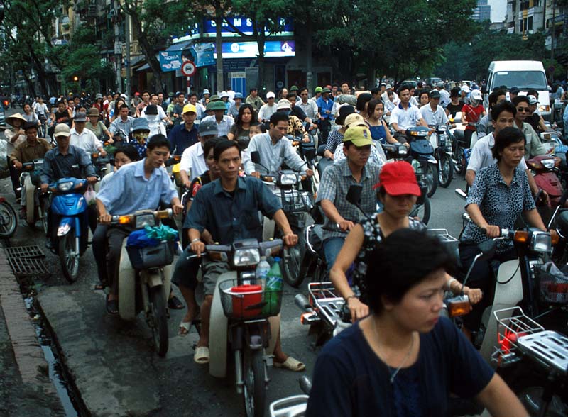 Rushhour in Hanoi