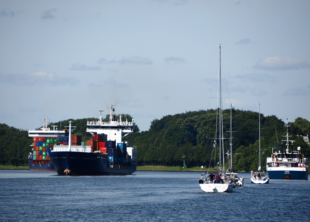 Rushour @ Kiel-Canal