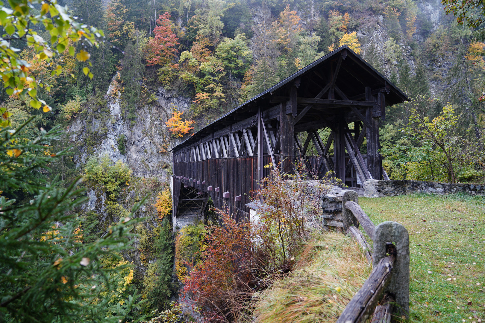 Russeiner Holzbrücke von 1857