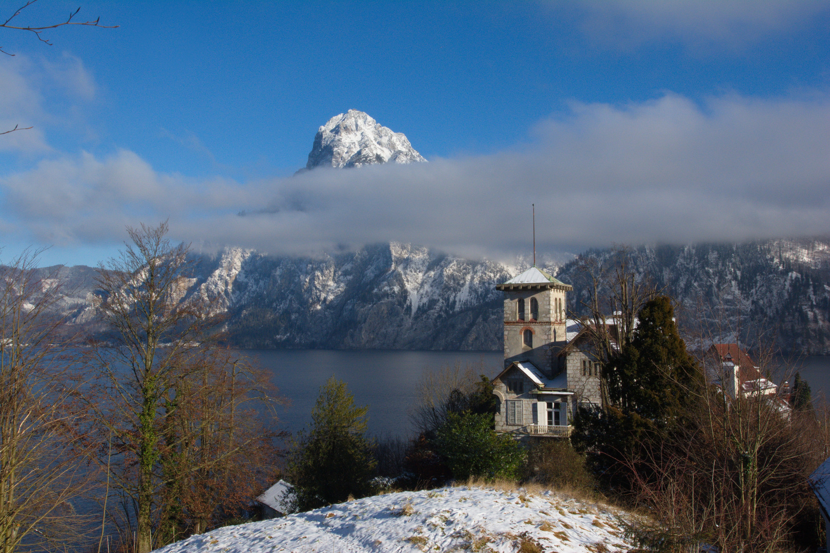 Russenvilla und Traunstein...