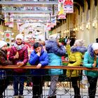 Russia | School children at the GUM department store