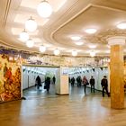 Russia | Smolenskaya Metro Station, Moscow