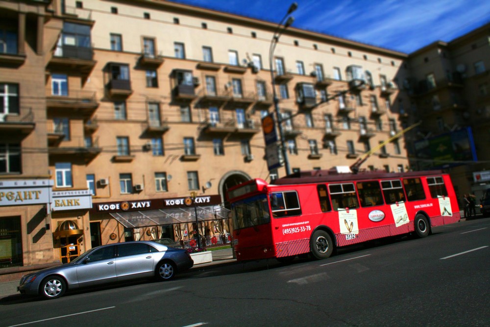 Russian street car Model