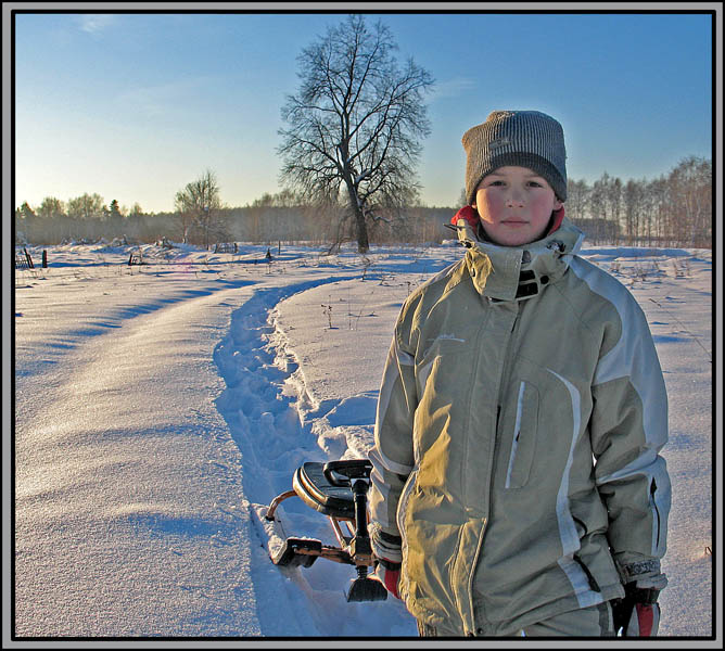 Russian winter.