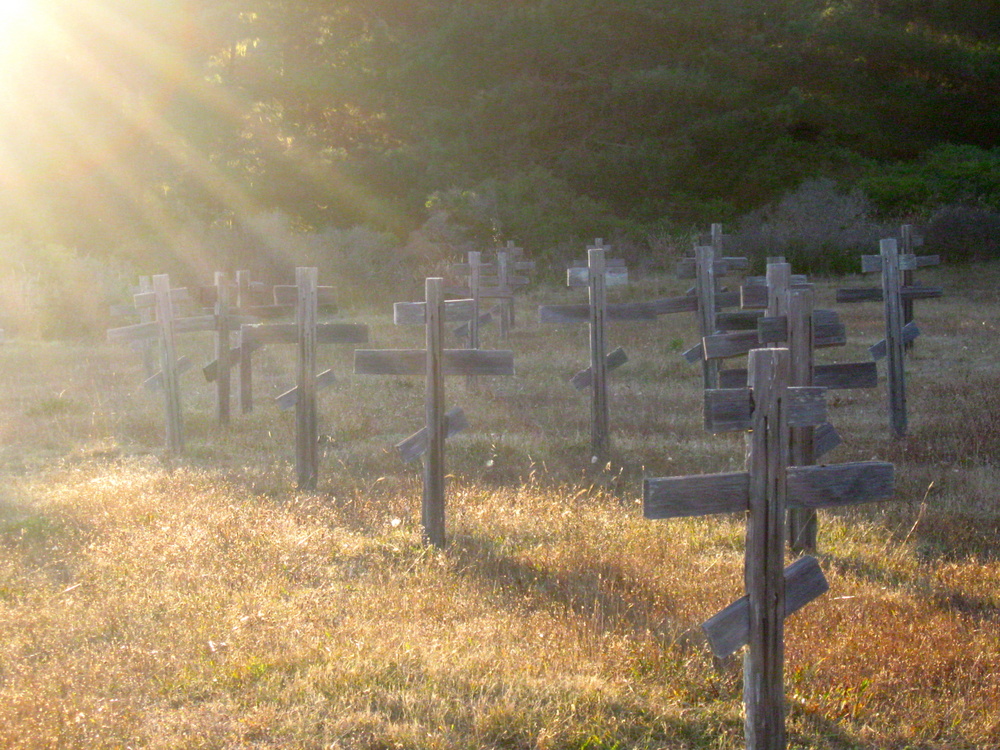 Russicher Friedhof in Fort Ross