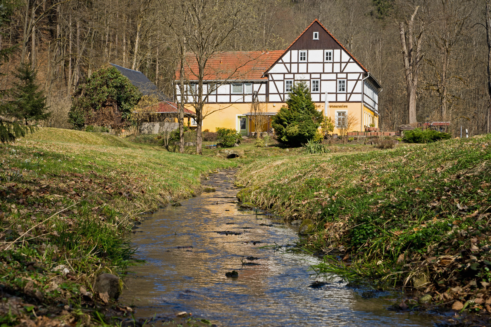 Rußigmühle im Polenztal