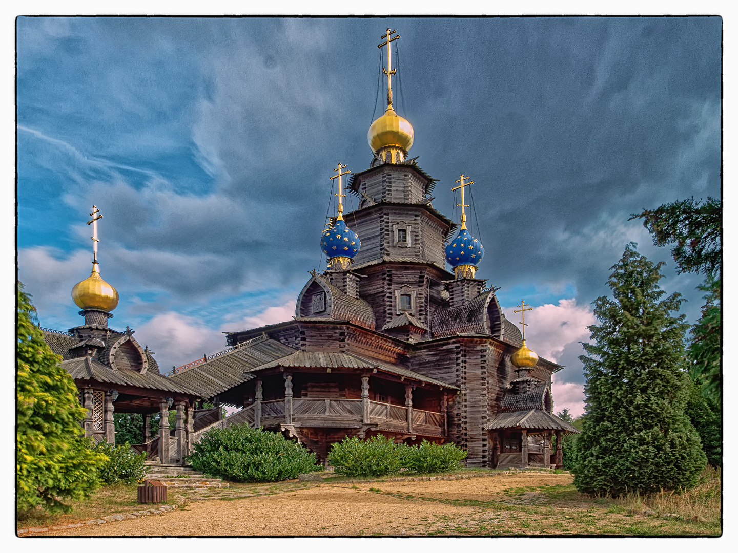 Russisch-orthodoxe Holzkirche Gifhorn