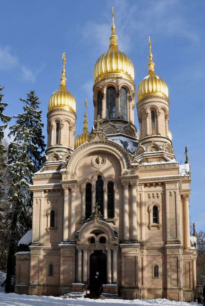 RussischOrthodoxe Kirche auf dem Neroberg in