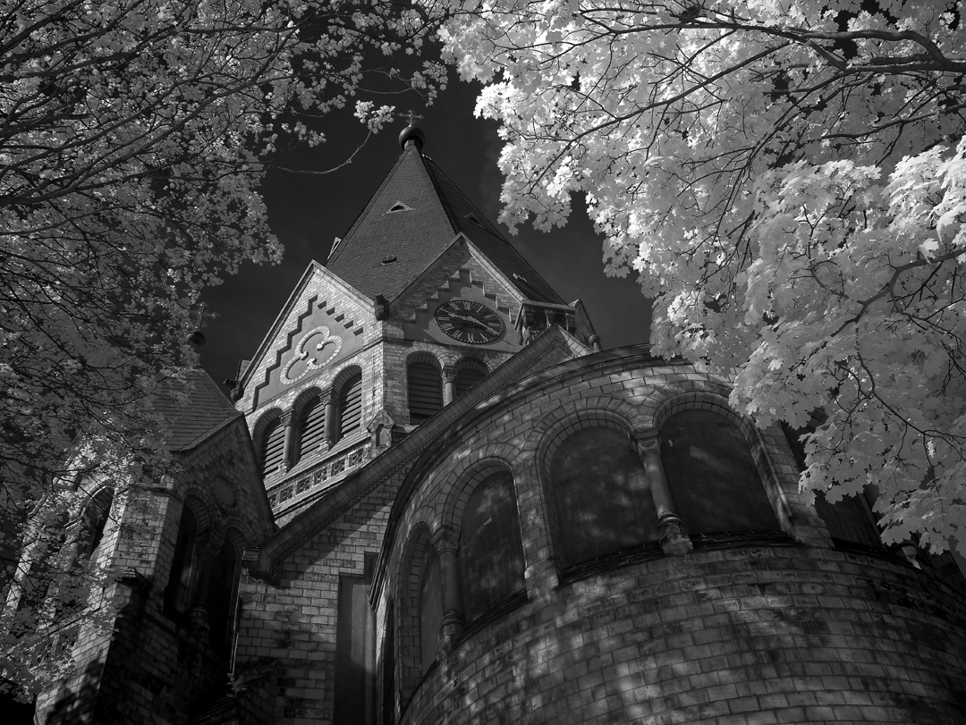 Russisch-orthodoxe Kirche (ehem.Gnadenkirche) in Hamburg.