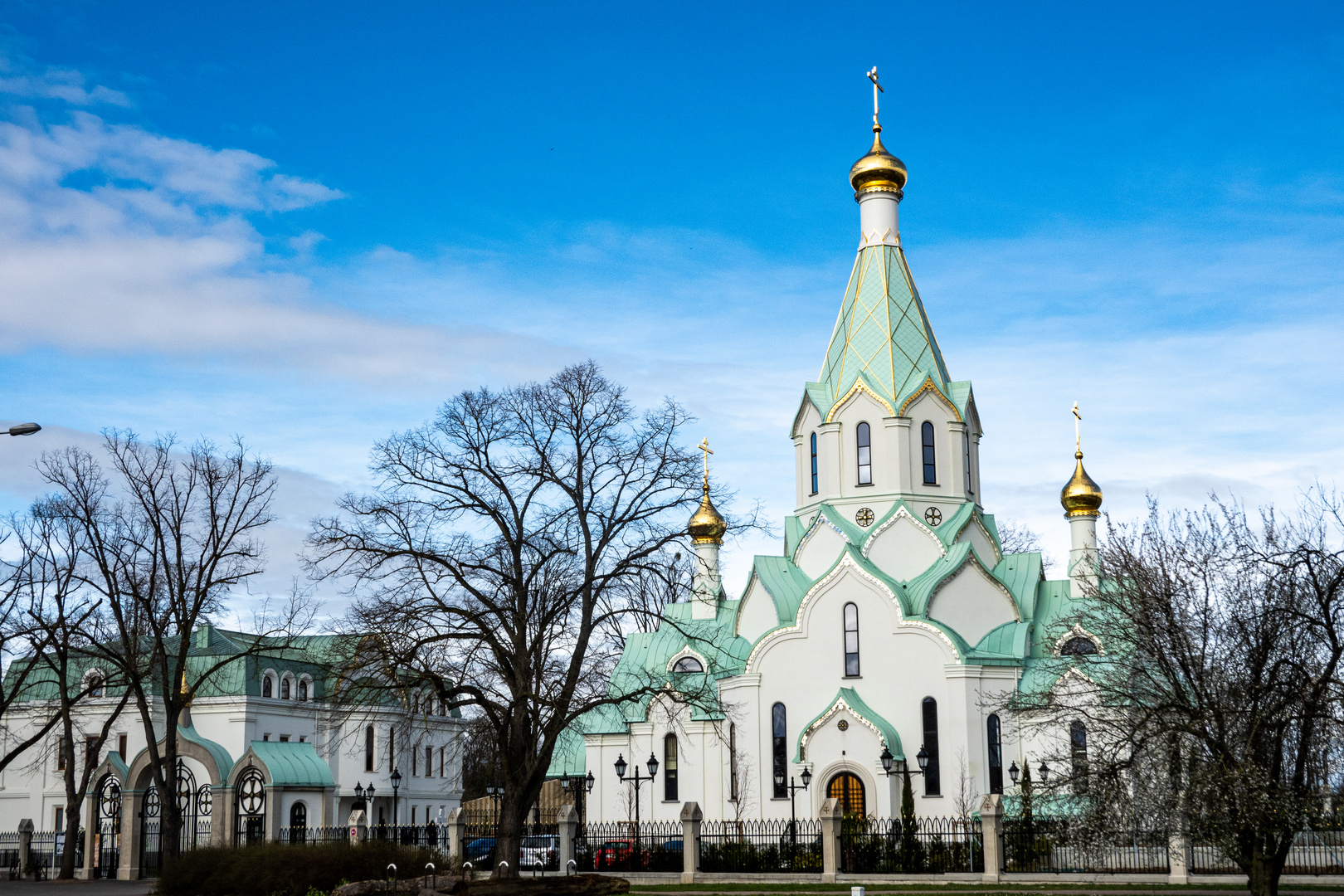 RussischOrthodoxe Kirche in Strasbourg Foto &