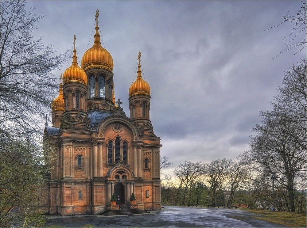 Russisch Orthodoxe Kirche Wiesbaden Foto Bild Bearbeitungs Techniken Hdri Tm Kirchen Hdr Bilder Auf Fotocommunity