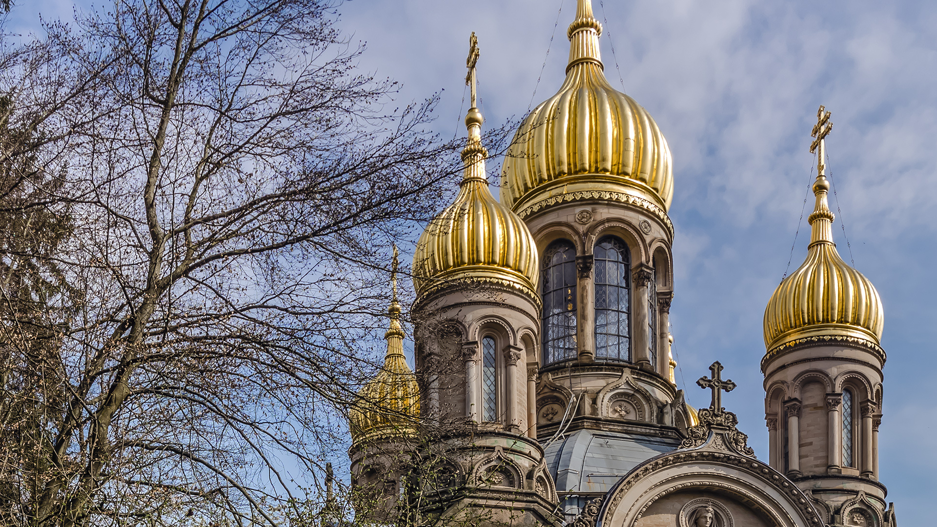 Russisch Orthodoxe Kirche Wiesbaden Foto Bild Kirche Architektur Motive Bilder Auf Fotocommunity