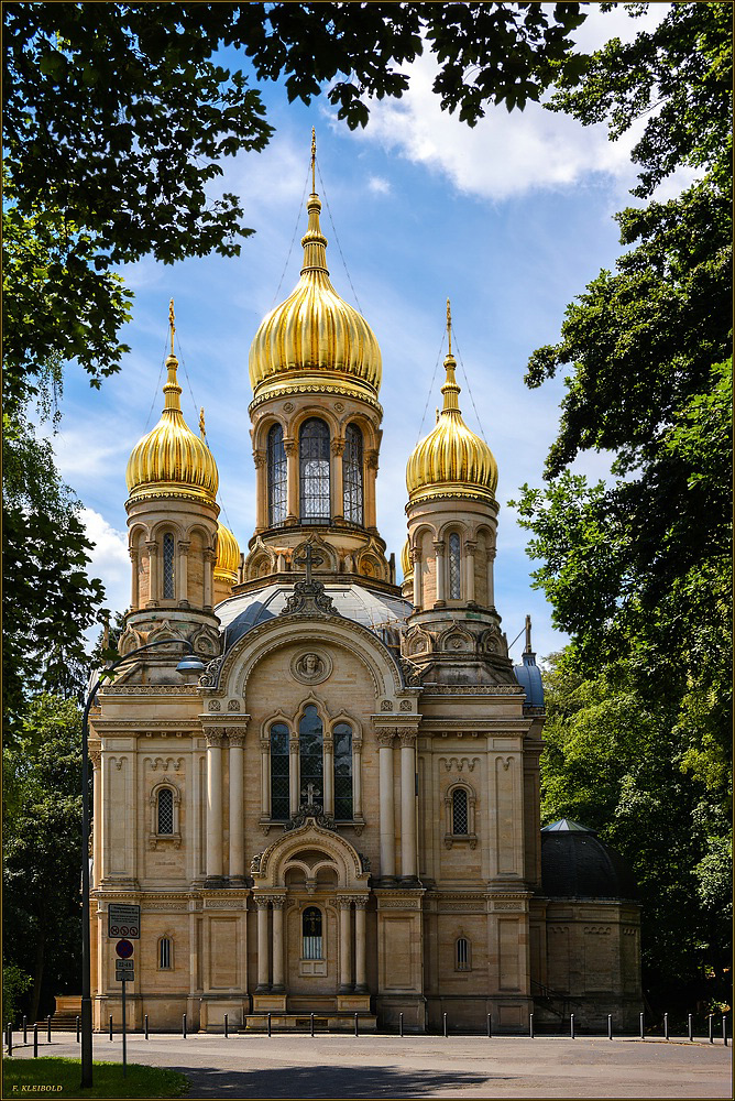 Russisch Orthodoxe Kirche Wiesbaden Foto Bild Deutschland Europe Hessen Bilder Auf Fotocommunity