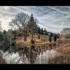 Russische Holzkirche