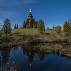 Russische Holzkirche