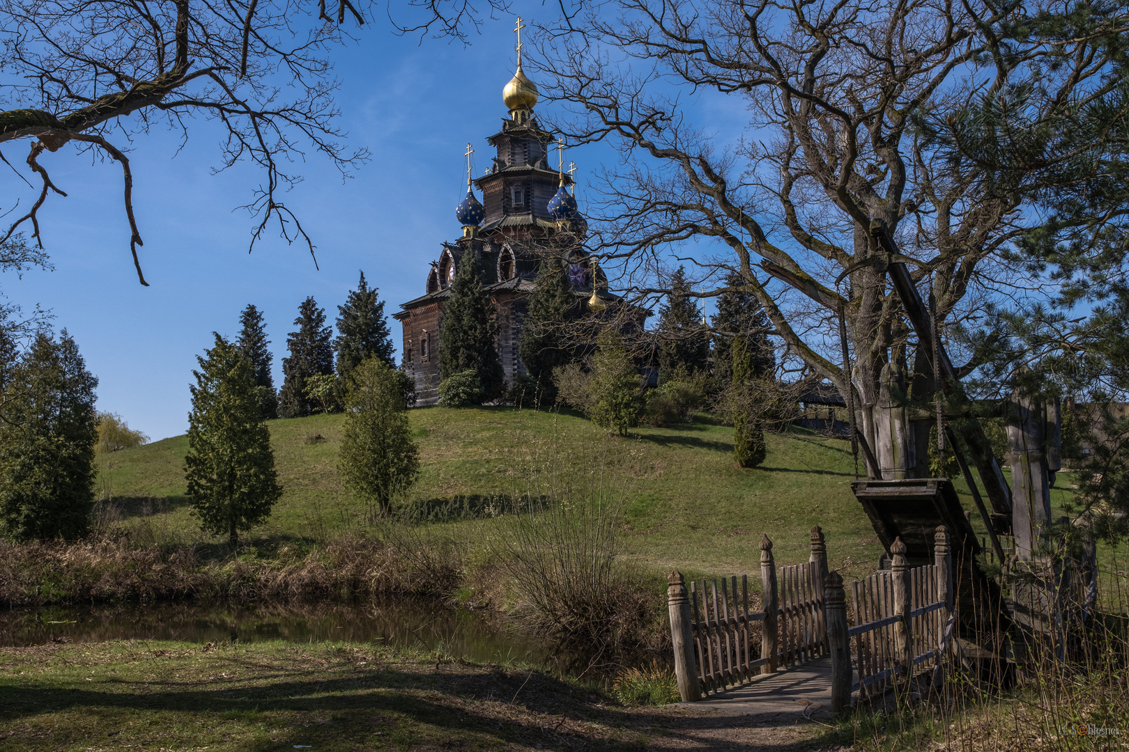 Russische Holzkirche III