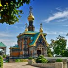 Russische Kapelle auf der Mathildenhöhe zu Darmstadt - Original in Farbe