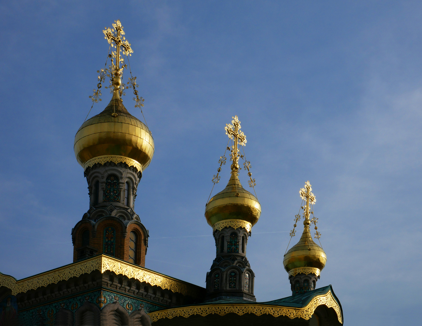 Russische Kapelle Kuppeln