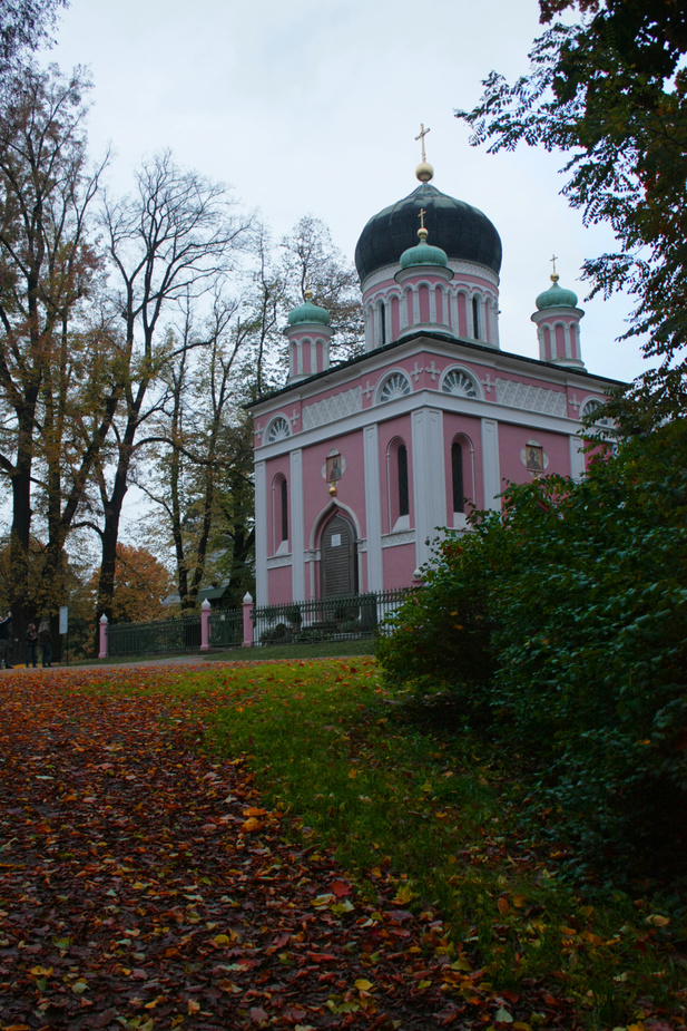 Russische Kapelle unweit des Potsdamer Belvedere ...