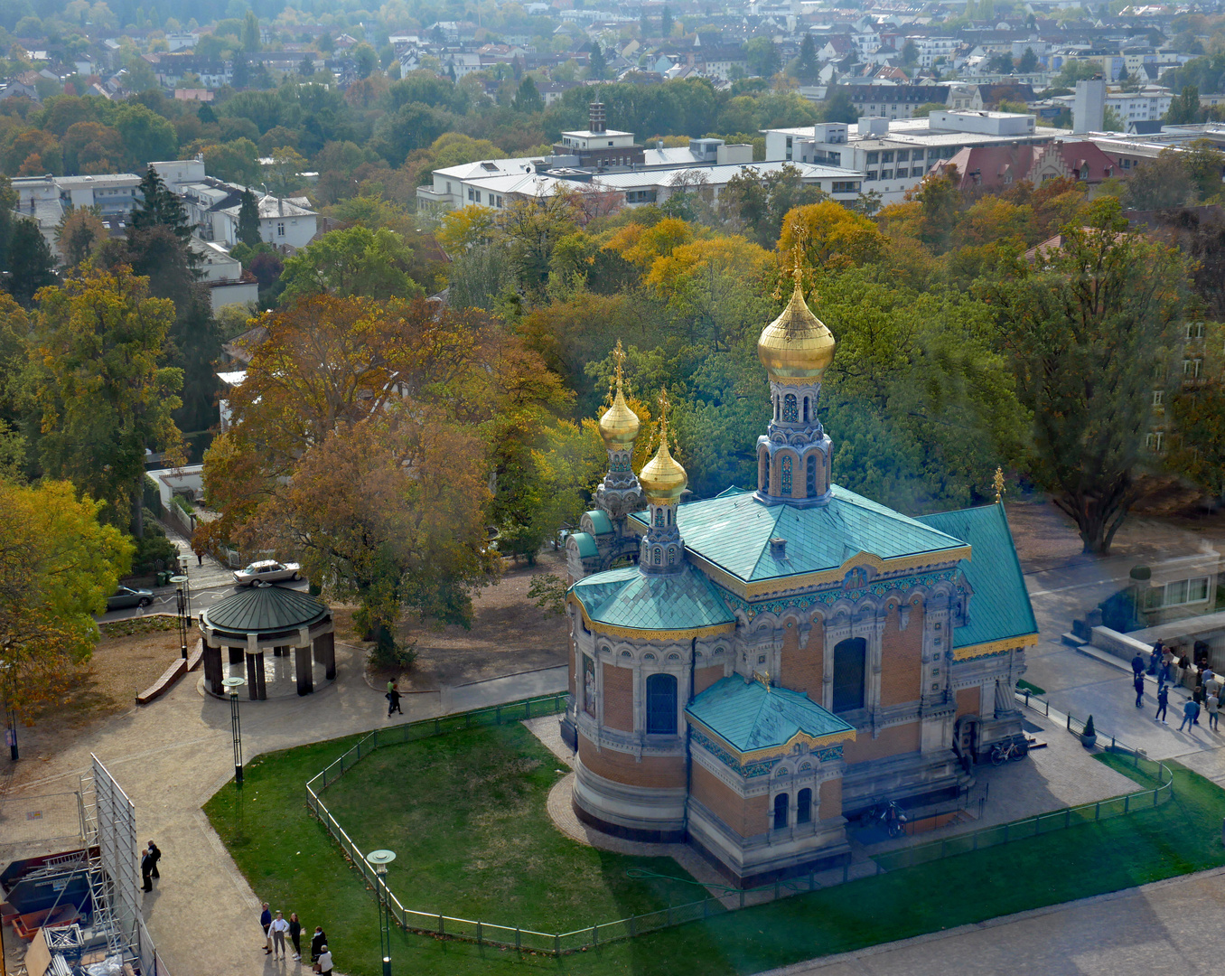  Russische Kapelle von oben